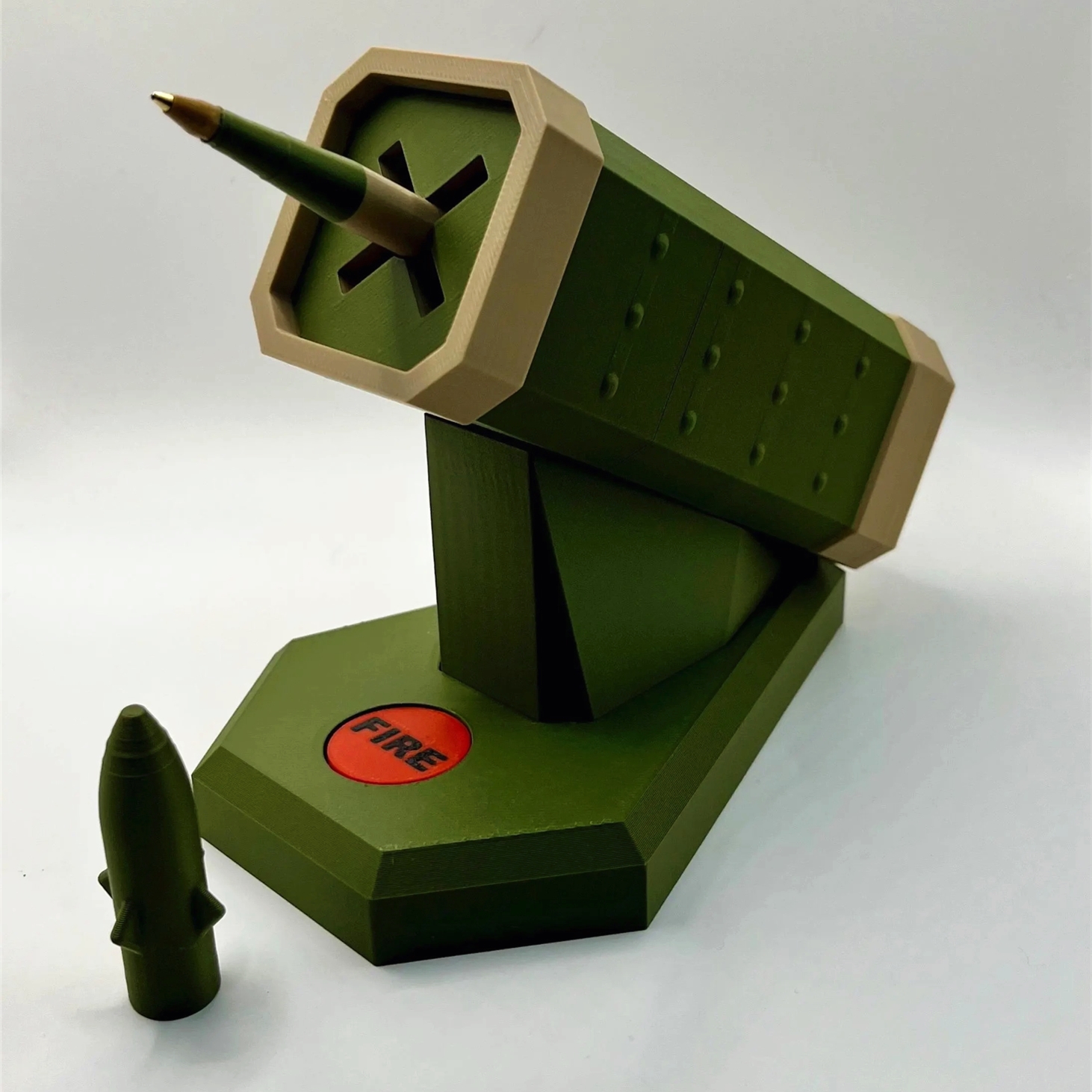 Tactical Pen Deployment System (TPDS) – Missile Pen Launcher Desk Toy