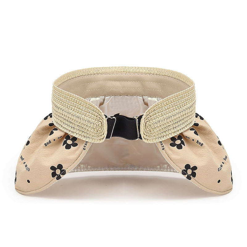 Summer outdoor sun protection silver rubber shell hollow cap can be folded to receive a variety of anti-uv beach hat