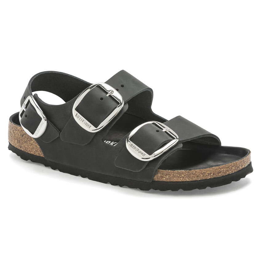 Milano Big Buckle Oiled Leather B-96677