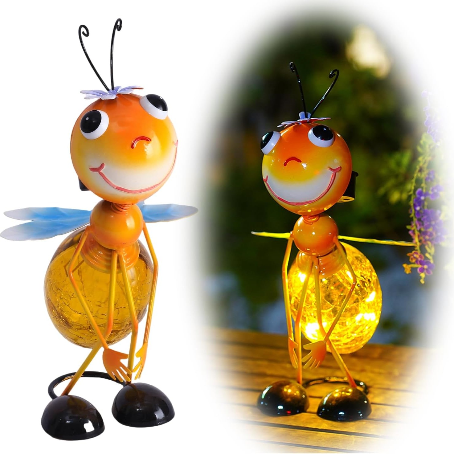 ⚡ON FLASH SALE⚡Solar Waterproof LED Bee Ladybug Solar Lights