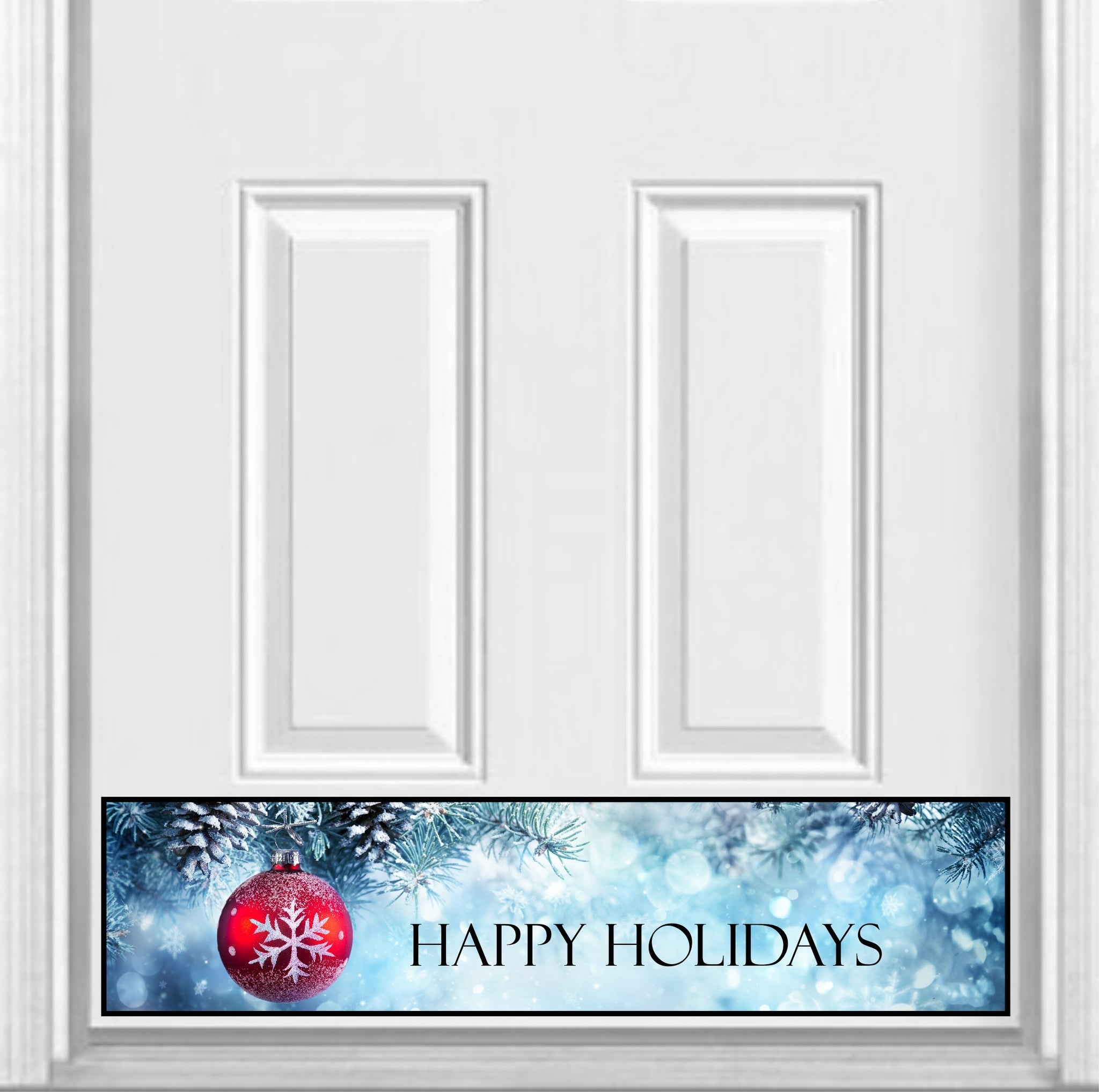 🎅2024 Christmas Promos🔥Deck the Door Decor | Rubber Magnetic Kick Plates | 8
