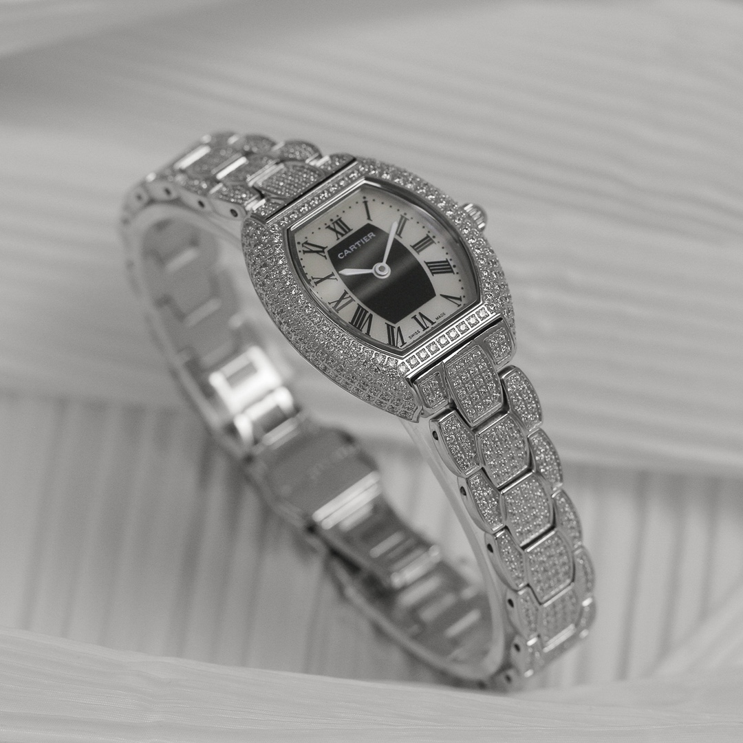 Cartier Gypsophila - Mini lady tonneau watch