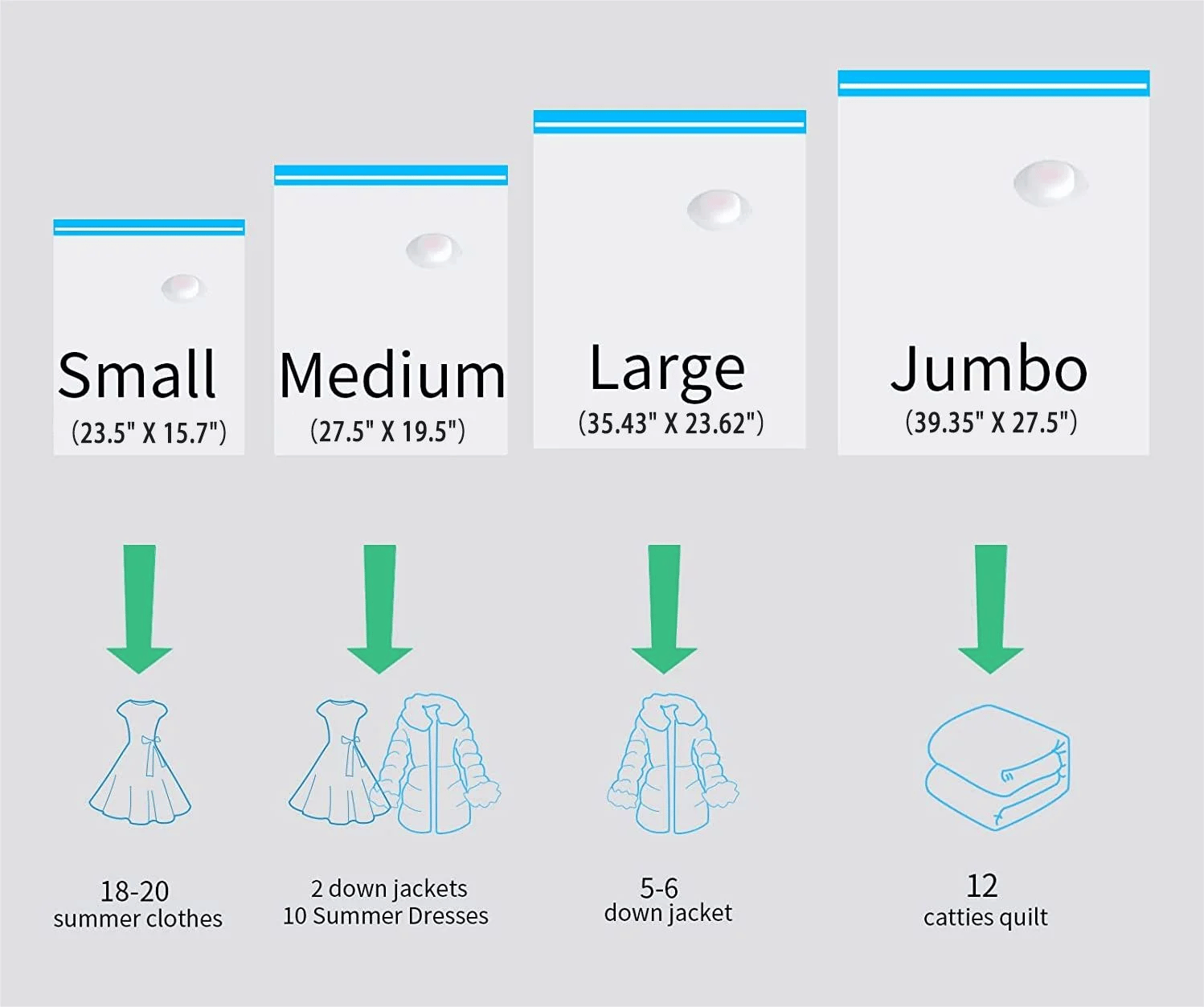 🔥 Last Day 70% OFF🔥Vacuum Sealer Bag &(Buy 6 Get Extra 20% OFF)