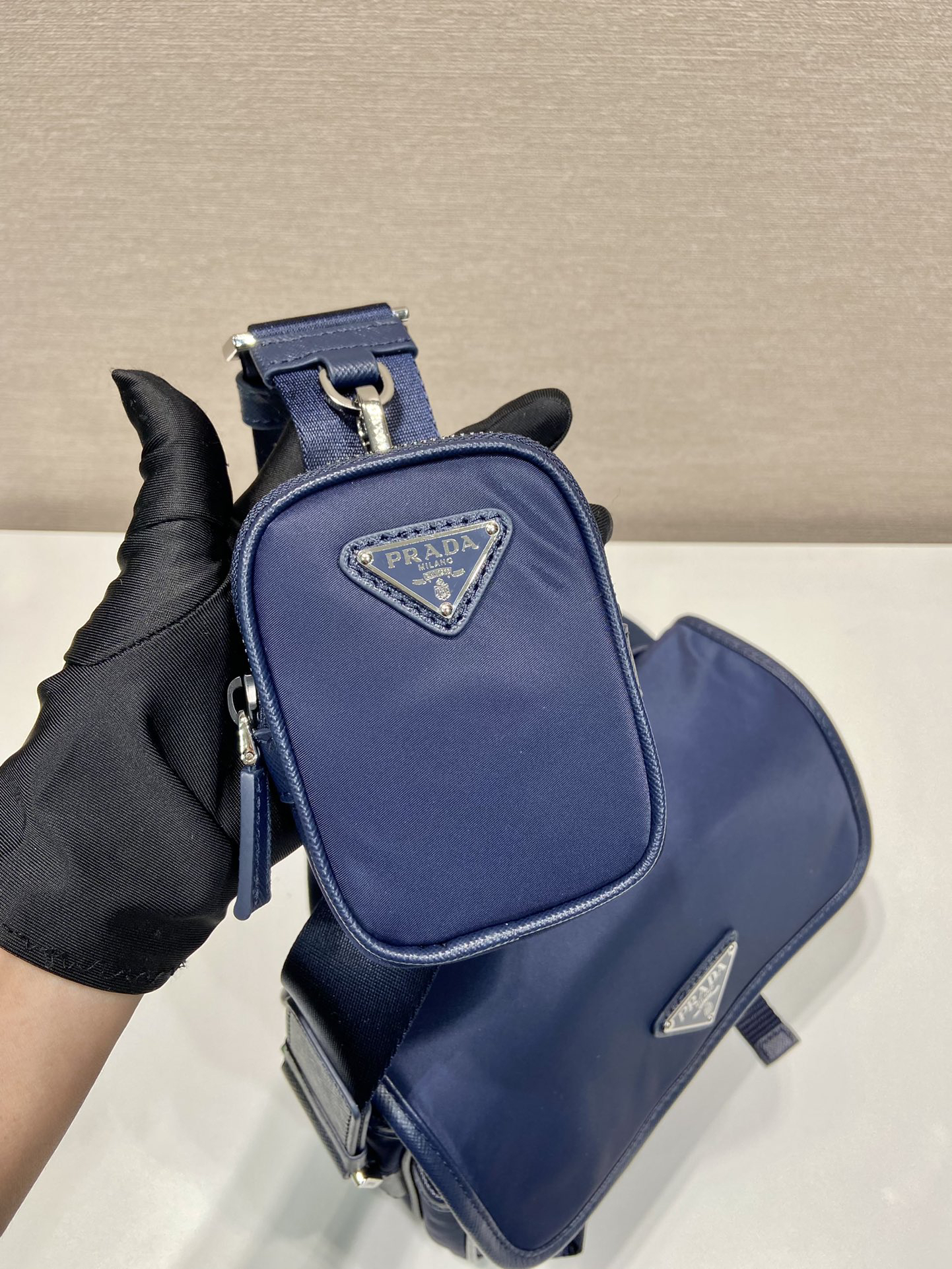 Prada 3 in 1 messenger bag 2VD034