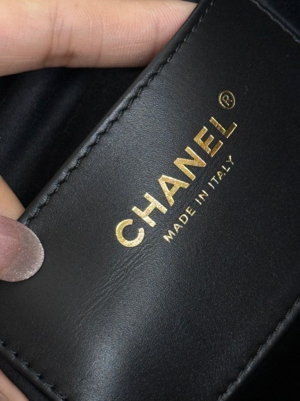 Chanel 25A Bucket Drawstring Bag Denim 99463