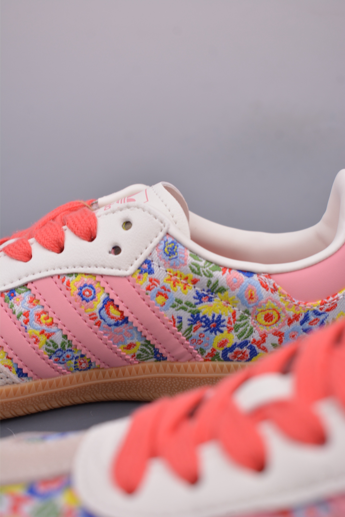 Adidas Originals Samba OG sneakers Beige and Grey Floral JI0280
