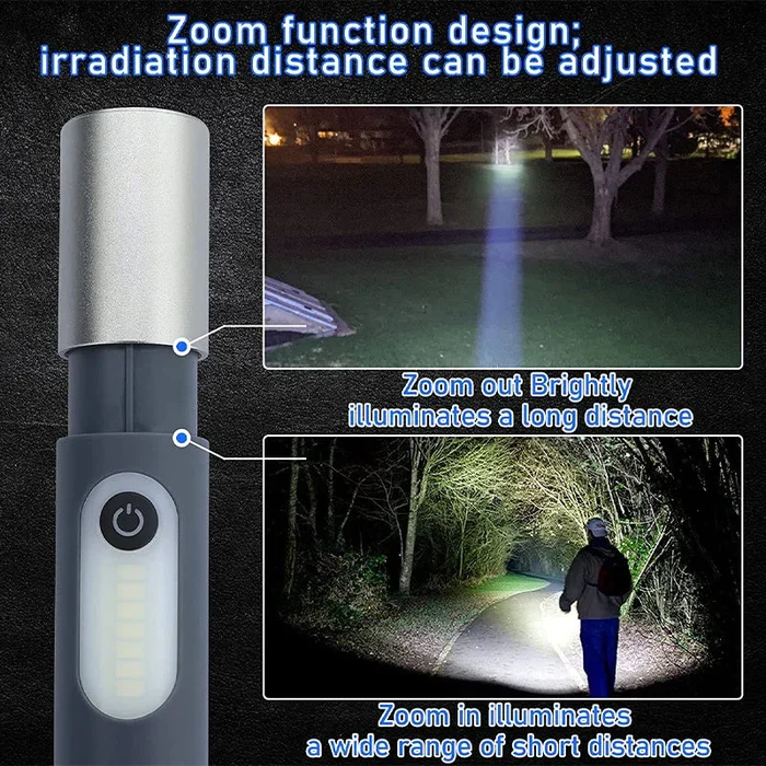 LED Rechargeable Flashlights🔥（Last day of special price, back to original price tomorrow）