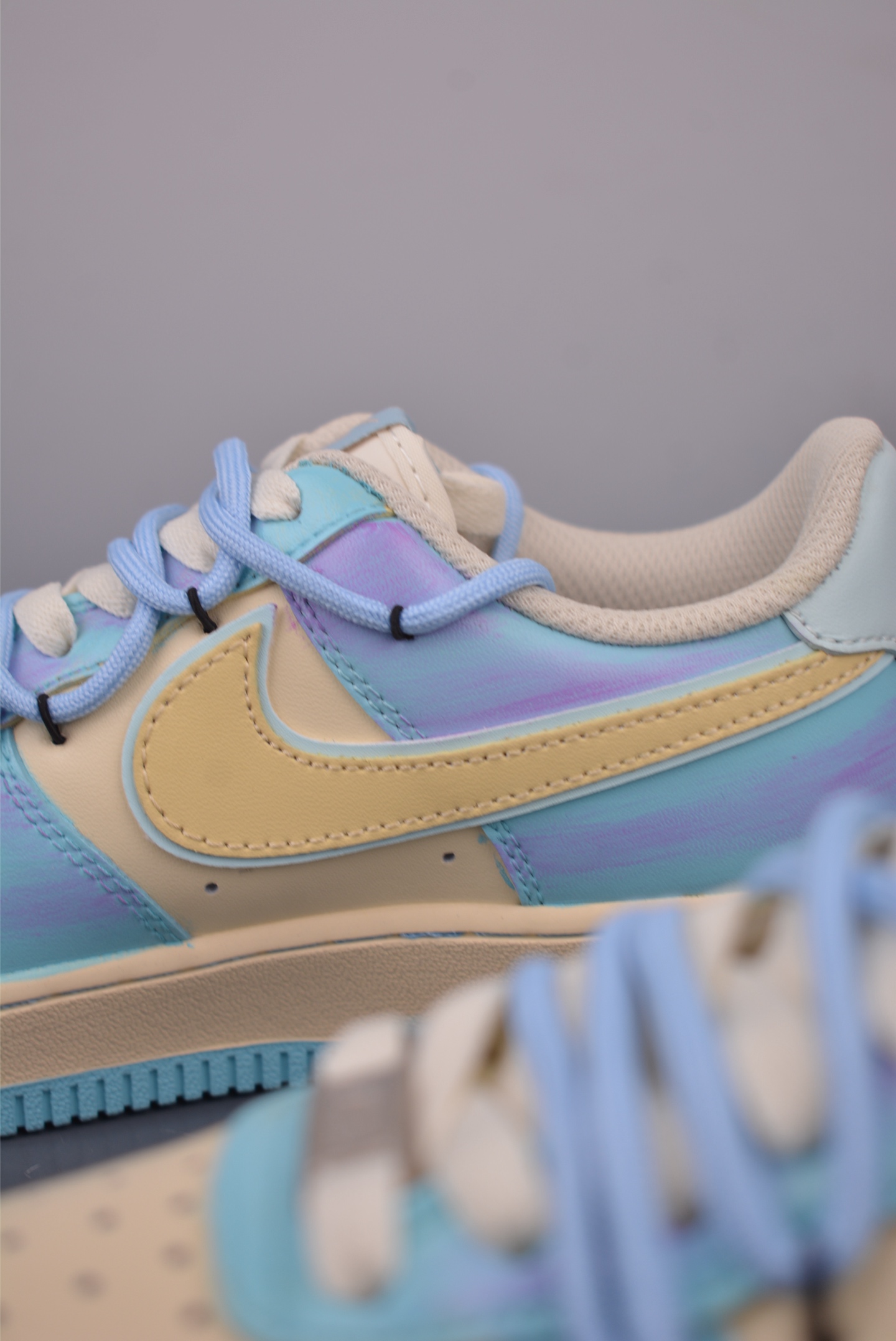 Nike Air Force 1 Low Sea Salt Sweet Dream Deconstructed Shoelaces XL2332-555