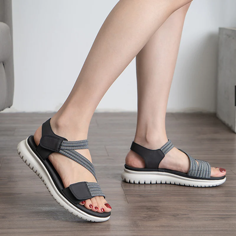 Sloping Heel And Non Slip Soft Sole Women Sandals