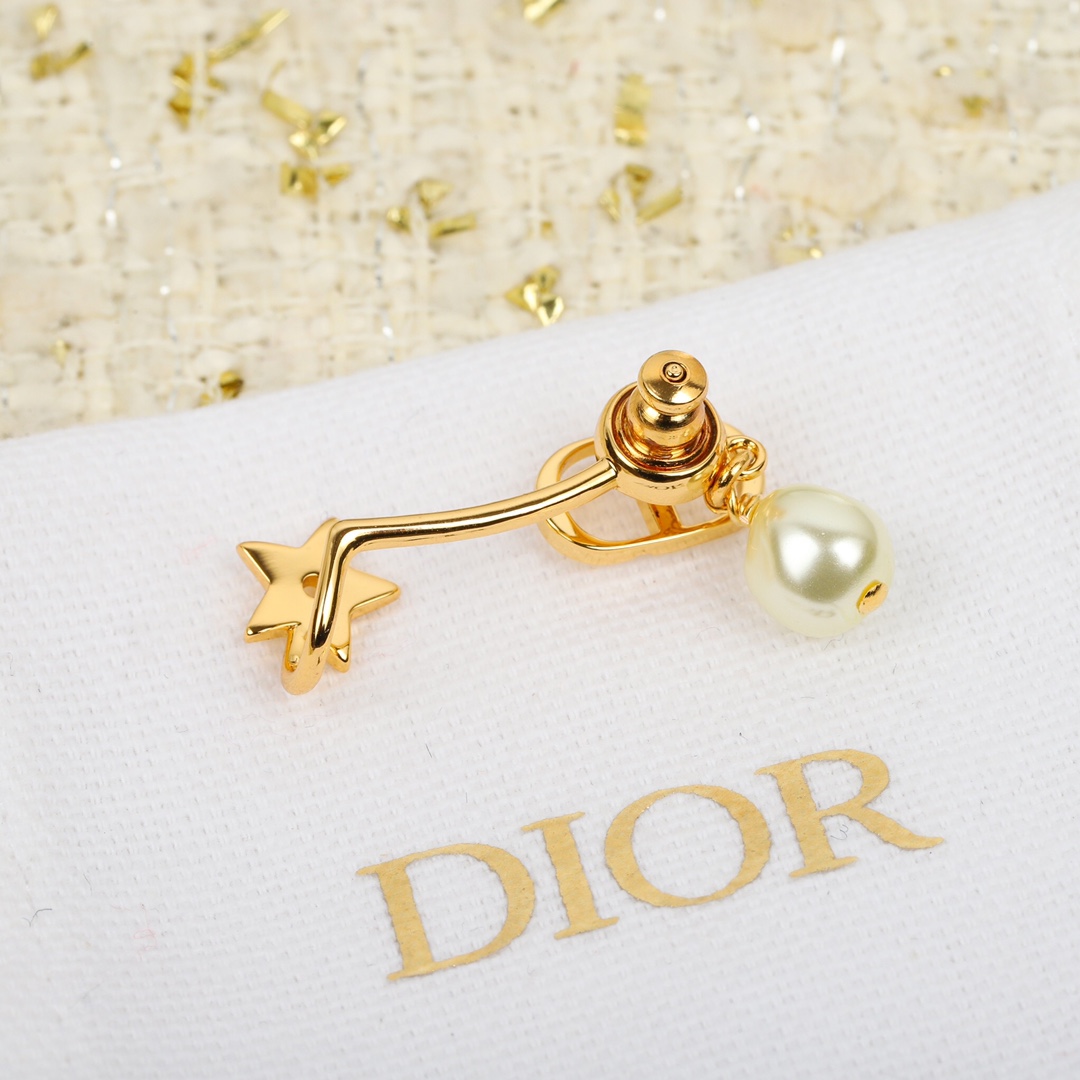 Dior Metal Single Earring
