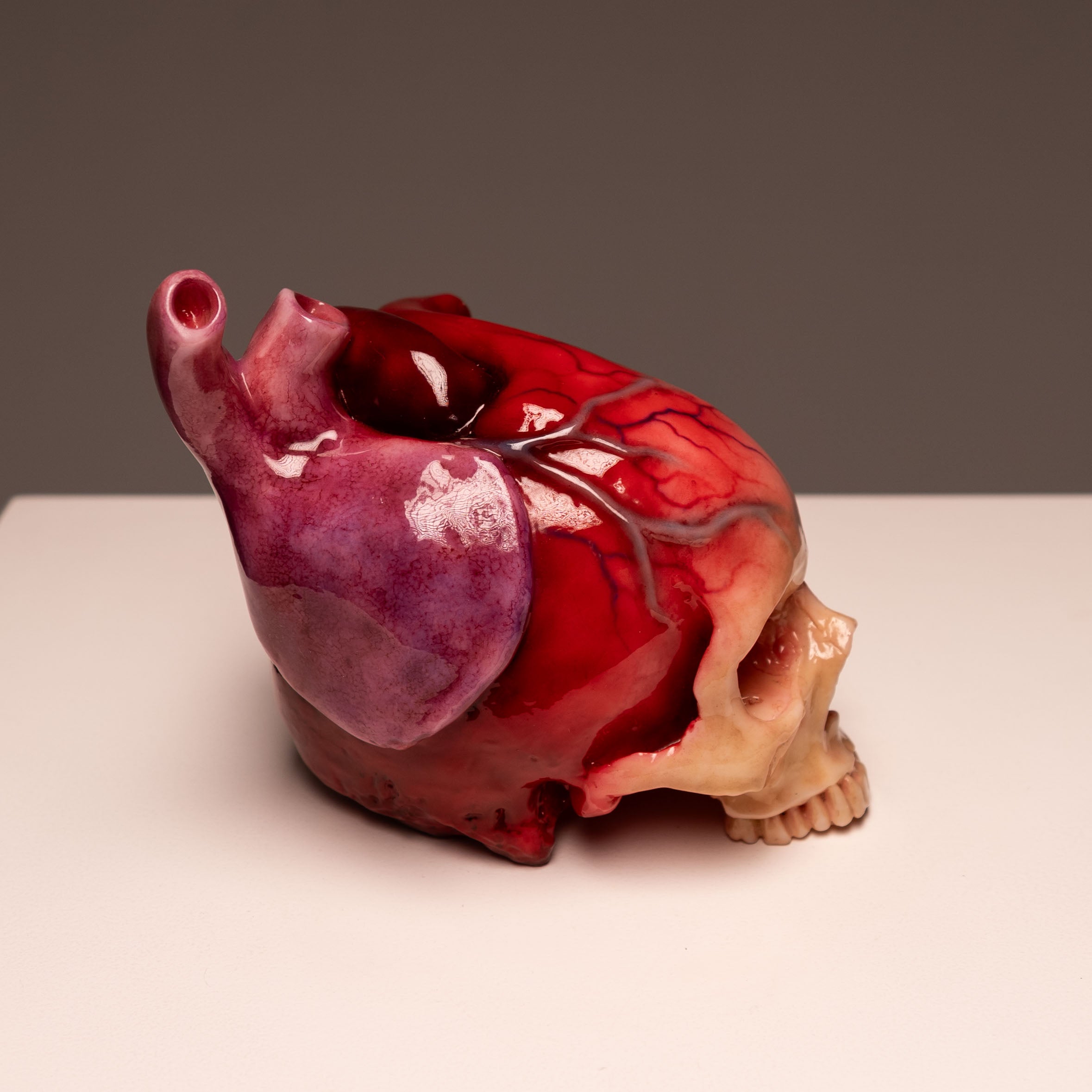 💀The Tell-Tale Heart Skull❤️