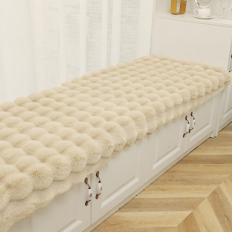 😍Cosy Plush Solid Colour Non-slip Couch Cover