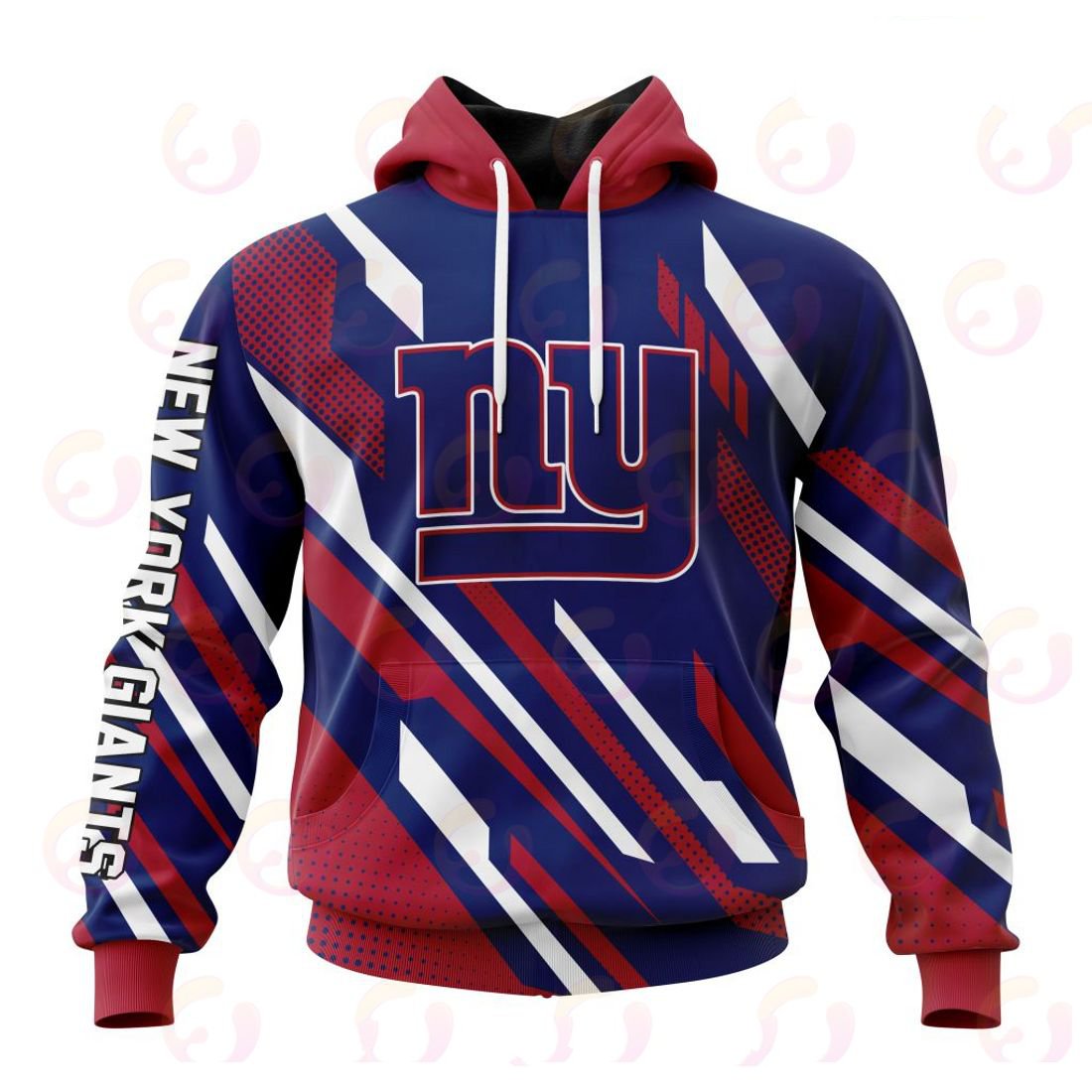 NEW YORK GIANTS 3D HOODIE SPECIAL MOTOCROSS CONCEPT