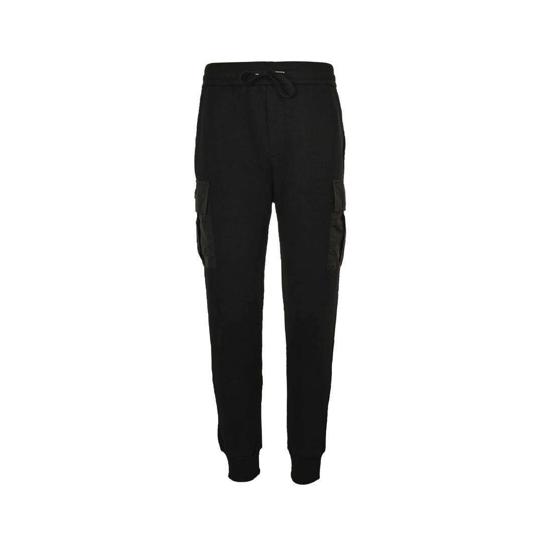 Prada Pocket triangle logo cotton cargo trousers