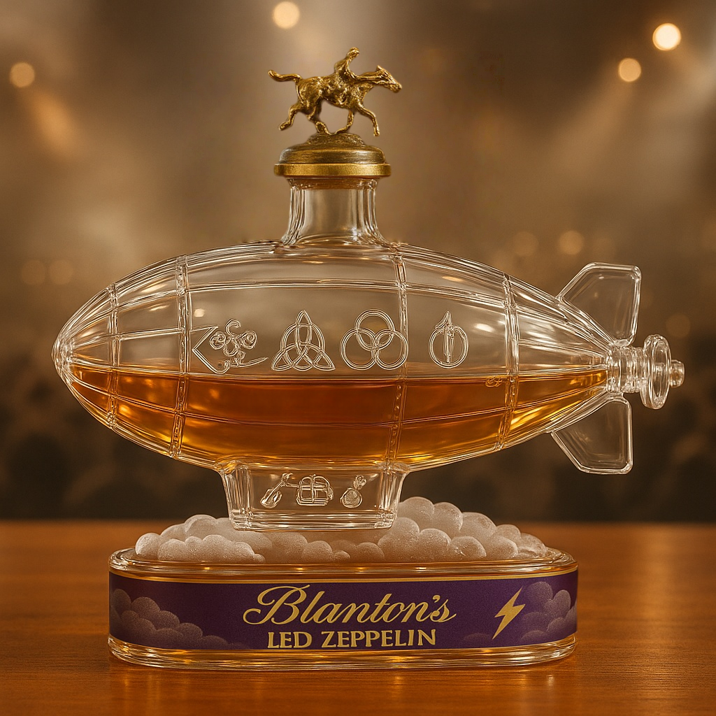 Led Zeppelin Whiskey Bottle
