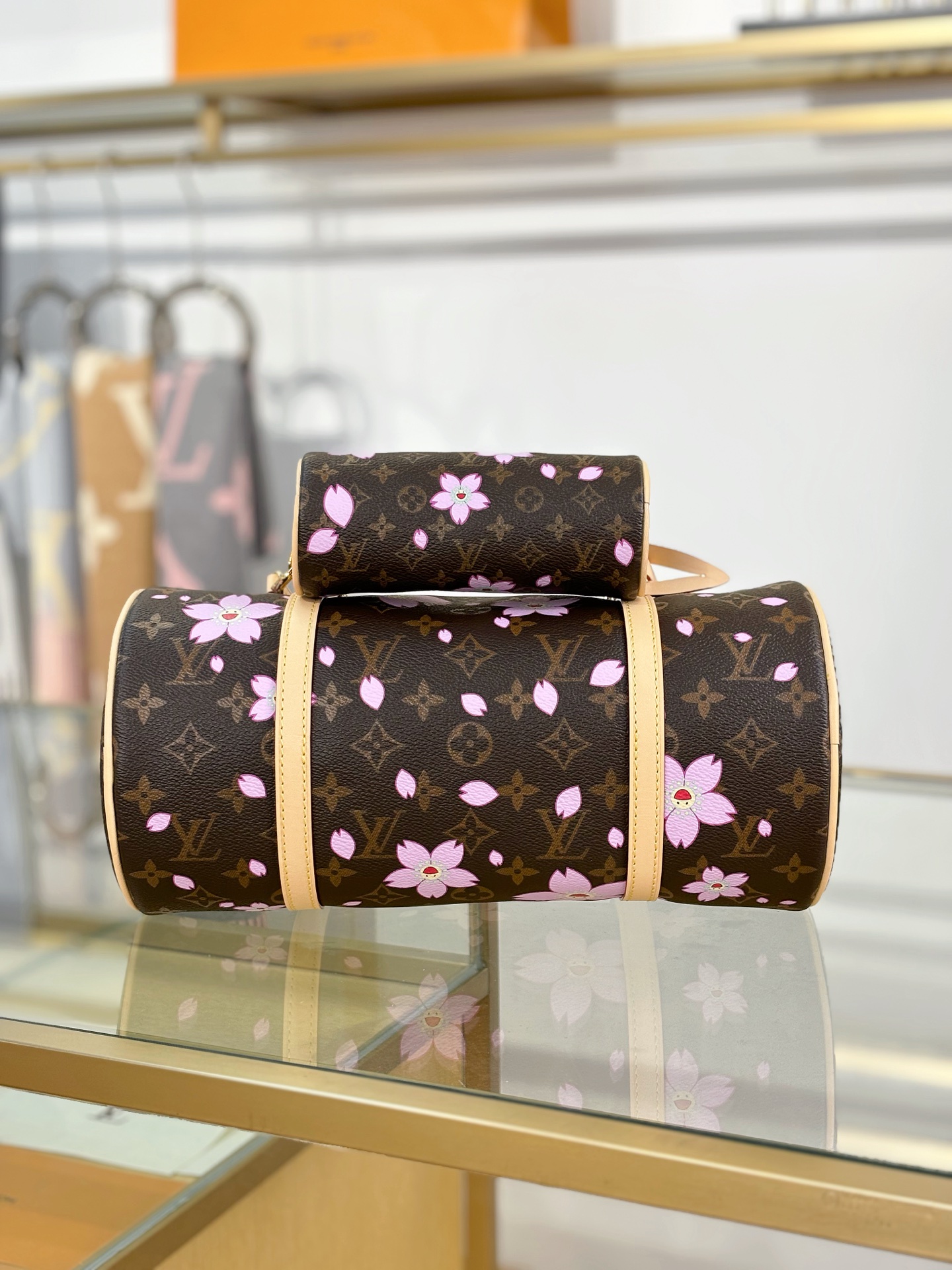 Louis Vuitton x TM PAPILLON Handbag M13097