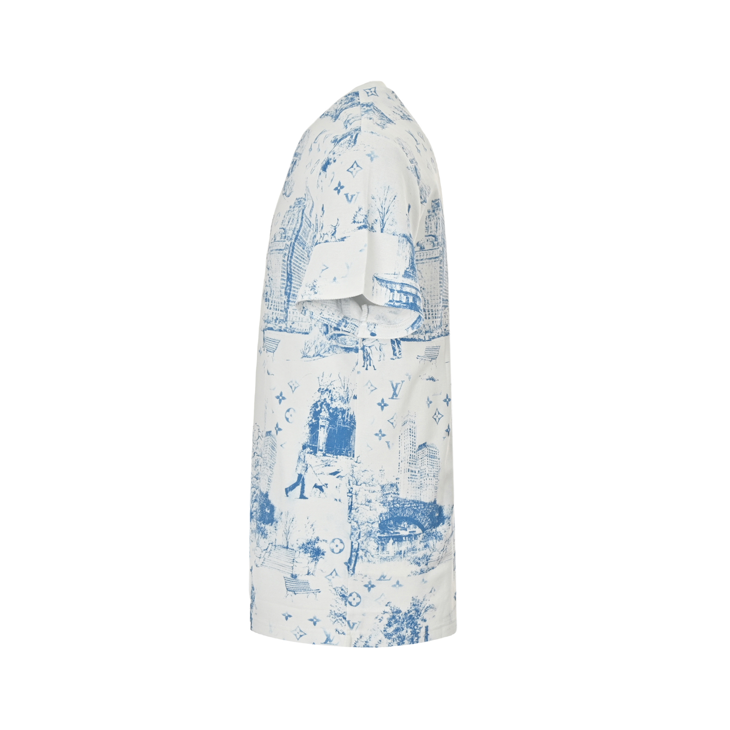 Louis Vuitton 25ss City Park Print Piqué Short Sleeve