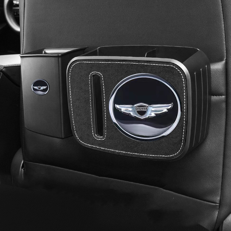 Car Multi-Compartment Garbage Storage Box