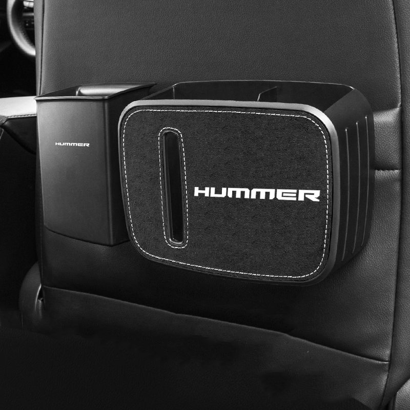 Car Multi-Compartment Garbage Storage Box
