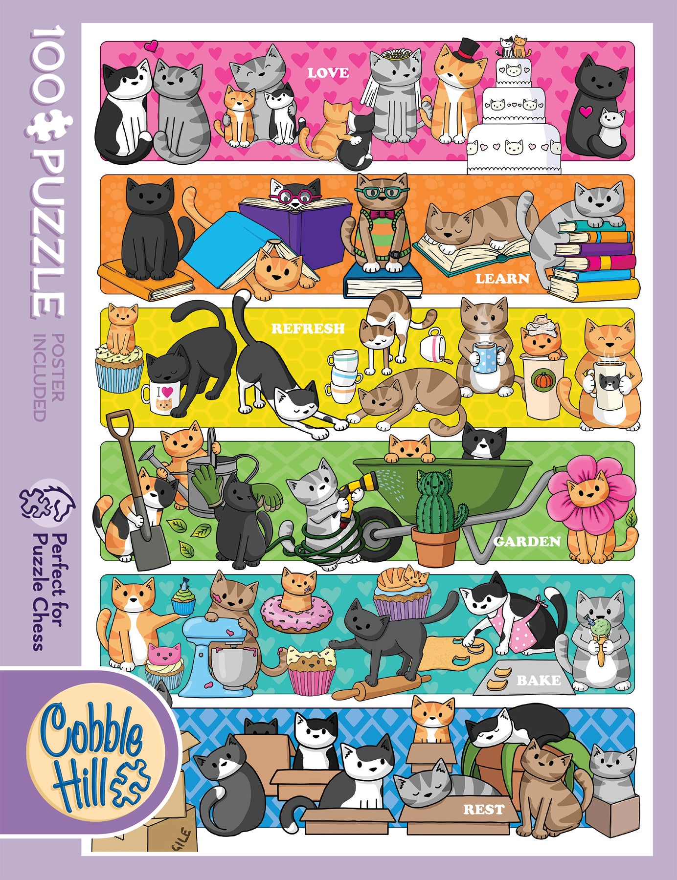Doodlecat Days | 100 Piece