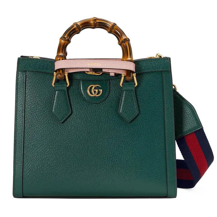 Gucci Diana series bamboo medium tote bag702721 U3ZDT 1073
