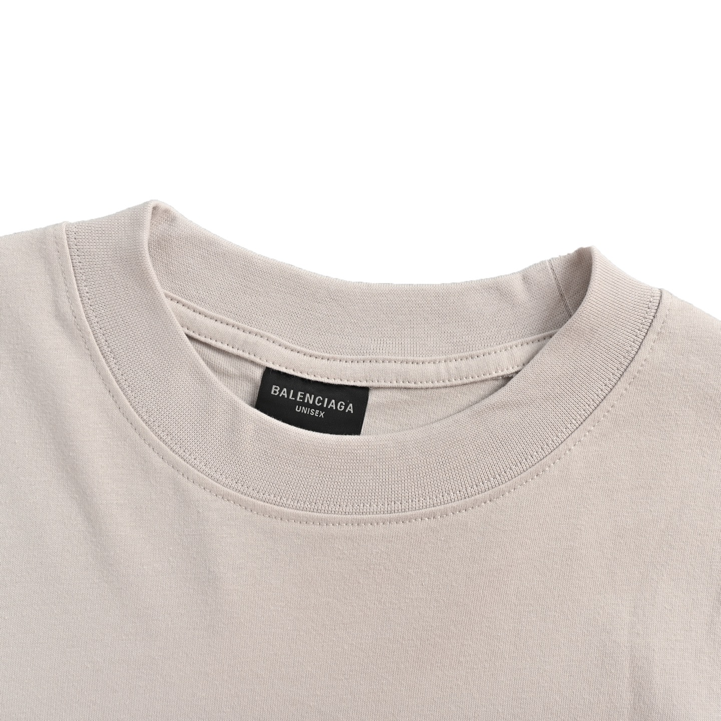 Balenciaga Blurred English Letters Printed Short Sleeves
