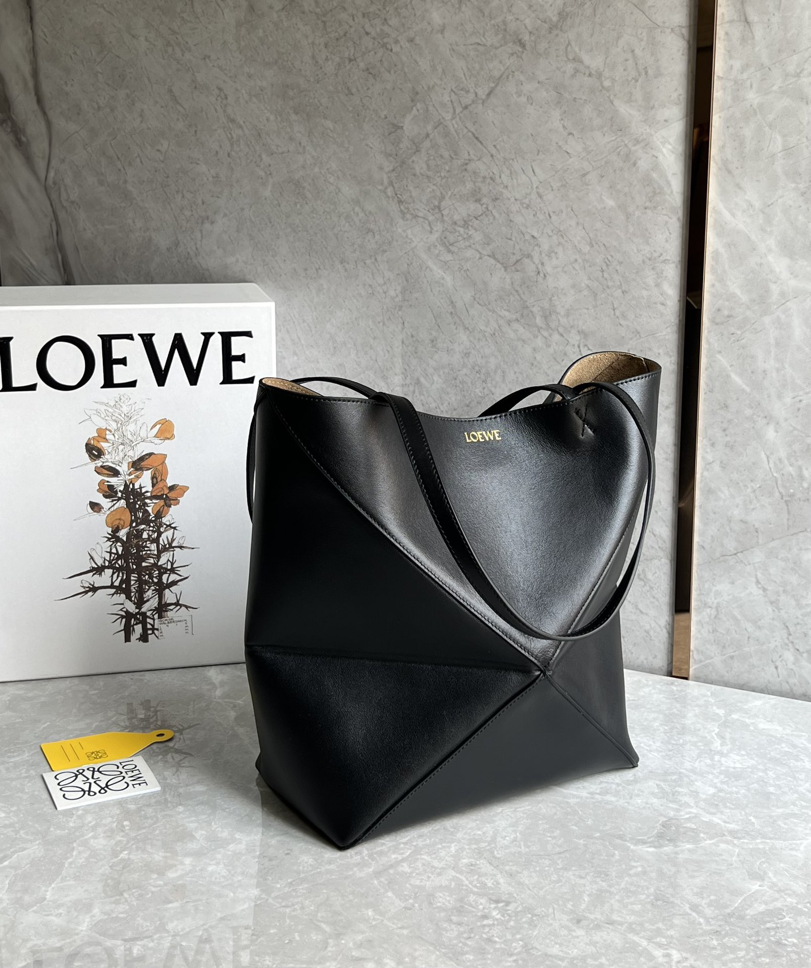 Loewe zzle fold series foldable tote bag 0693