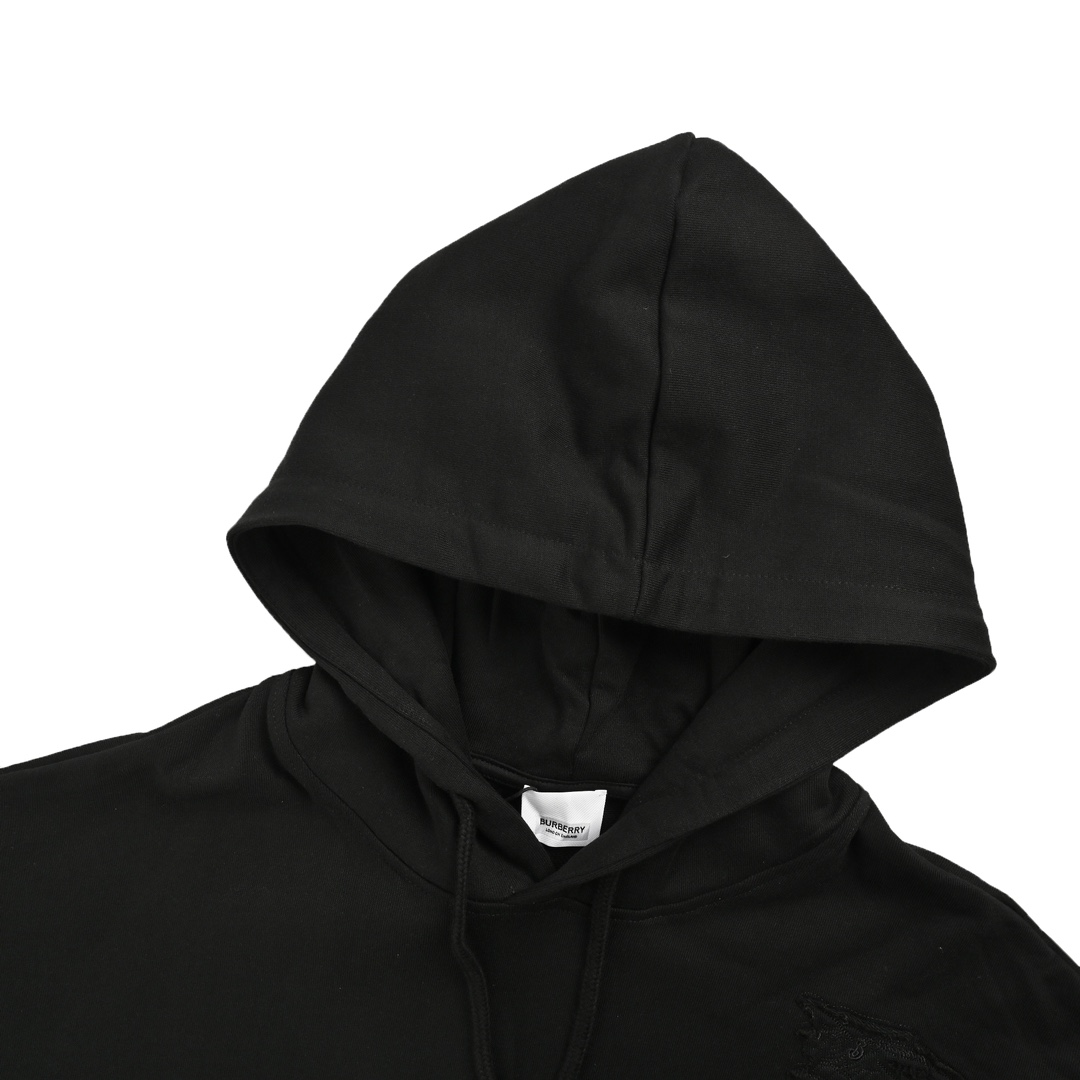 Burberry 24Fw Warhorse Knight Patch Suit Hooded Sweatshirt