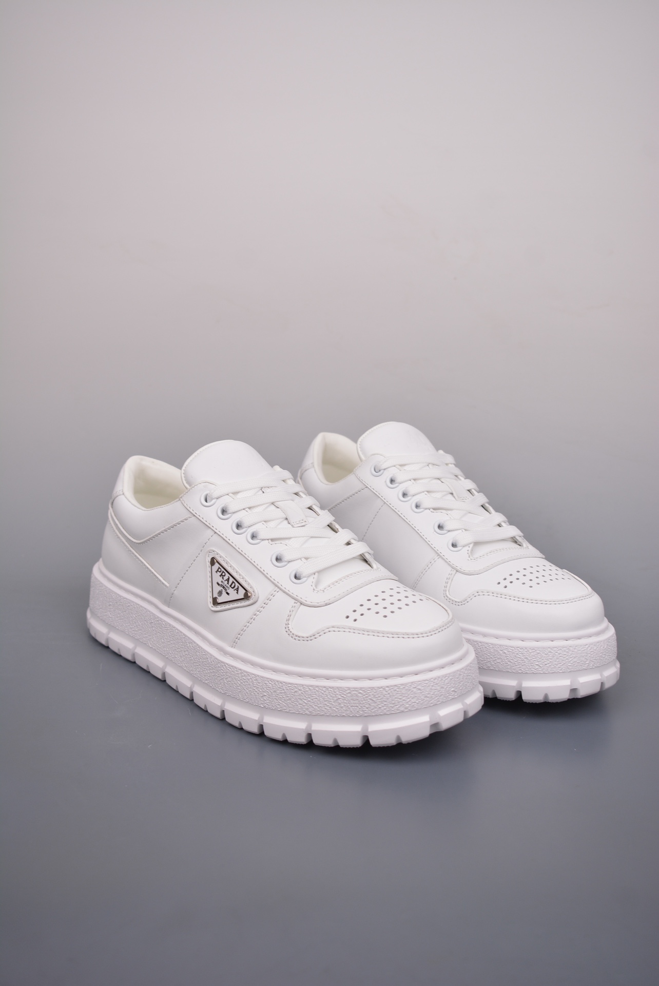Prada Downtown Low Sneakers white