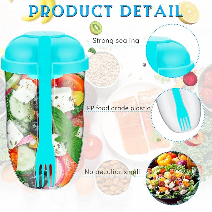 🍴Keep Fit Salad Meal Shaker Cup
