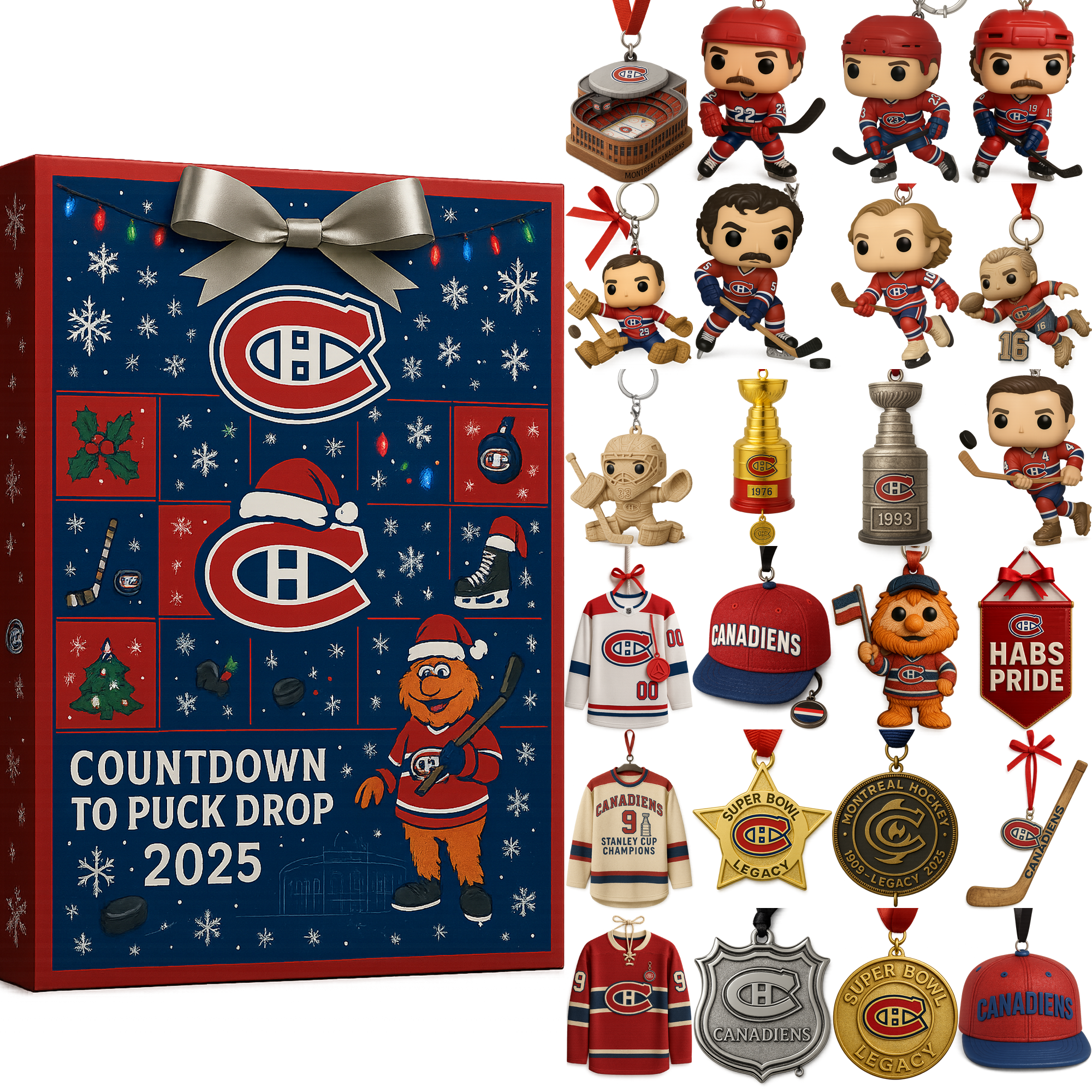 Montreal Canadiens Countdown to Puck Drop Advent Calendar 2025
