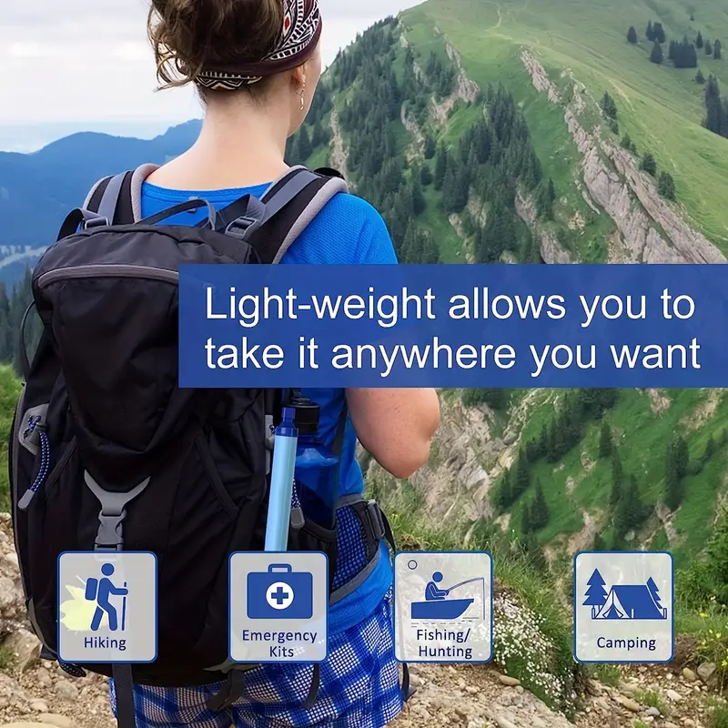💥💥Outdoor water purification straws (Flash Sale - 50% Off)