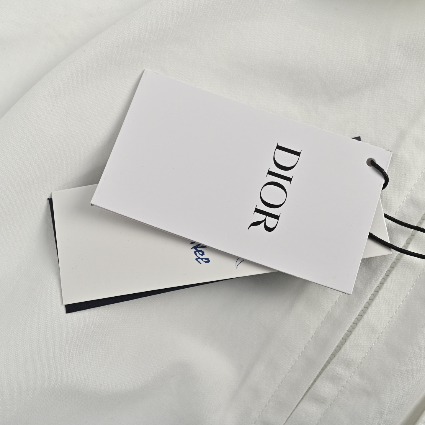 Dior 25ss pocket embroidered logo zip-up shirt jacket