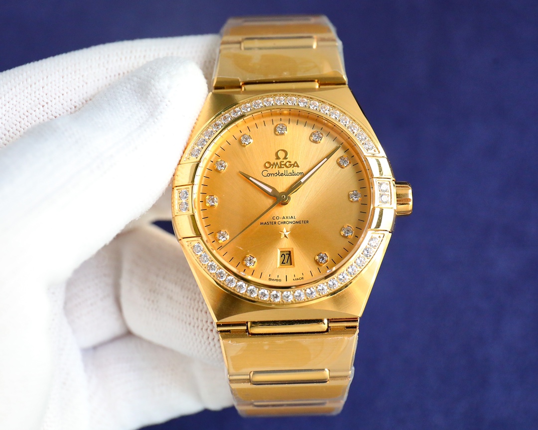 Omega fifth generation constellation series men's watch