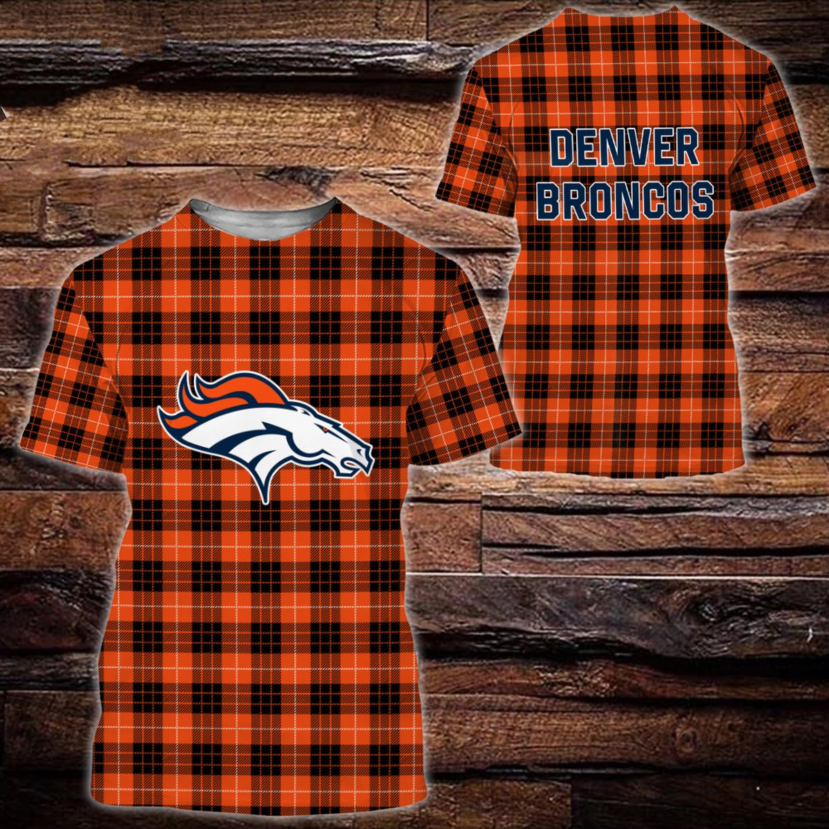 DENVER BRONCOS 3D HOODIE SKULL111
