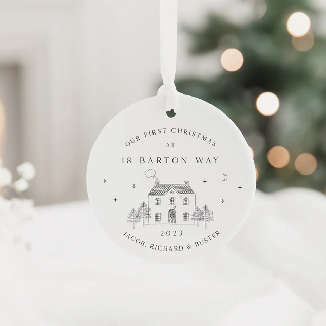 First Christmas In New Home Decoration
