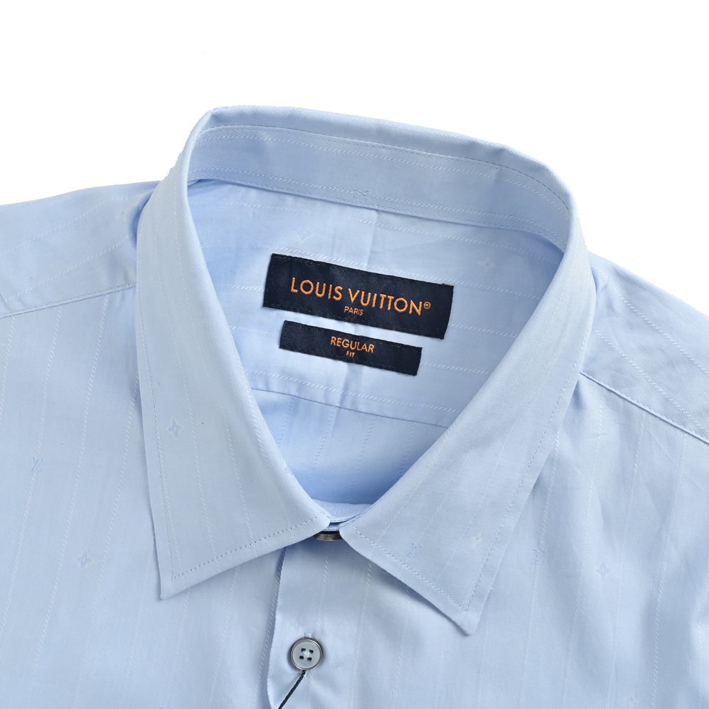 Louis Vuitton 25ss pinstripe jacquard shirt
