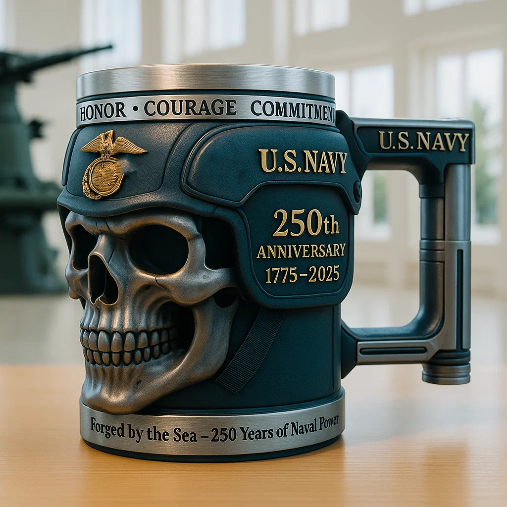 250th Anniversary Soldier Stainless Steel Mug