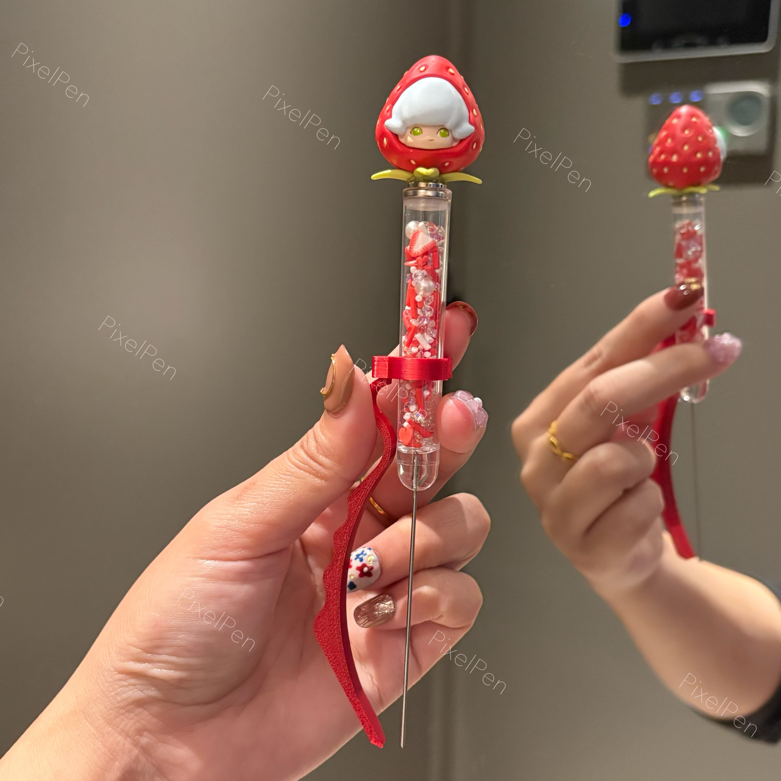 PixelPen Magnetic Grip Piecing Bean Pen Tool 2.6mm for small beans | strawberries dimoo