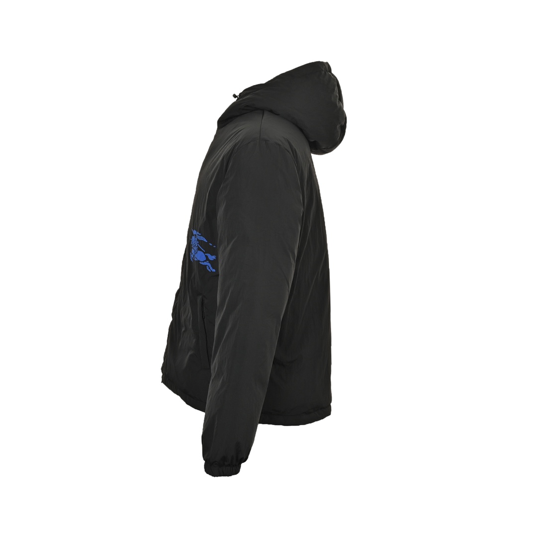 Burberry 24Fw Warhorse Embroidered Hooded Down Jacket