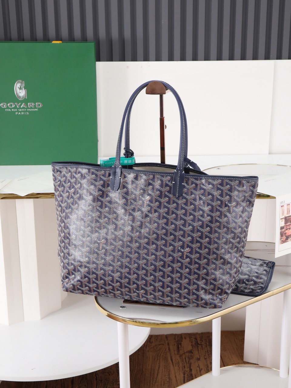 Goyard saint louis small shopping bag 020146