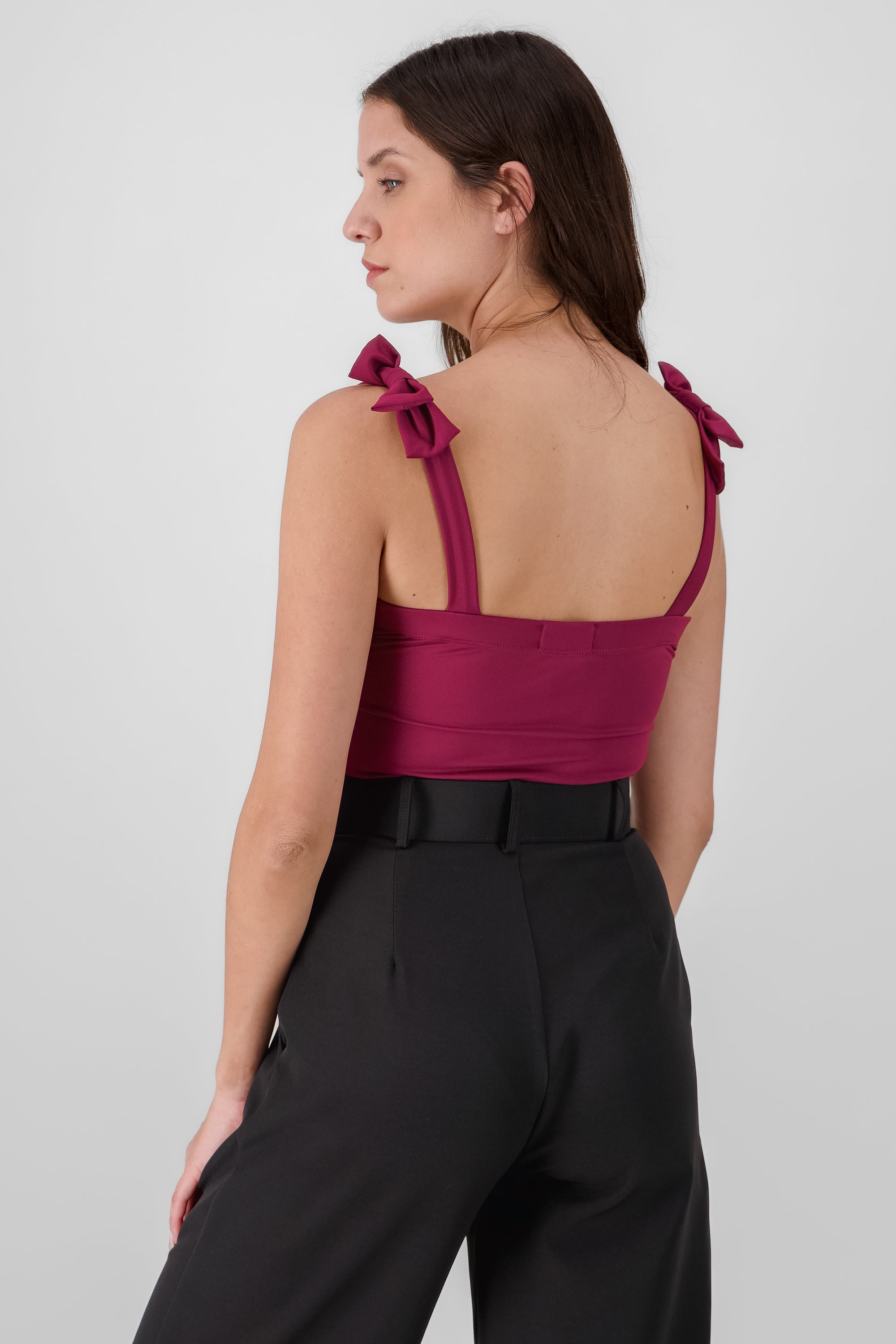 Jocelyn Bodysuit With Bow Straps