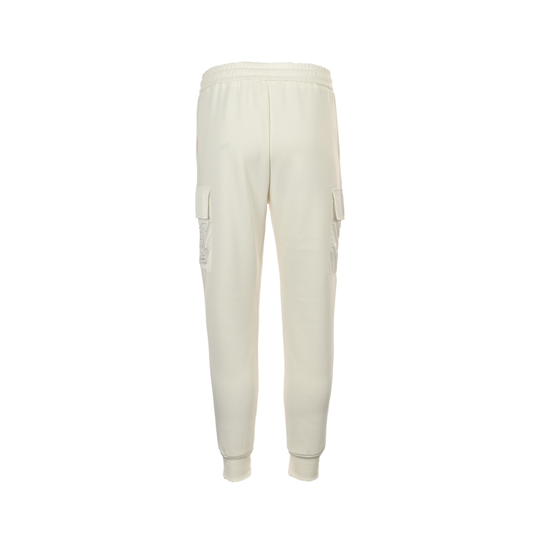 Louis Vuitton 24Fw cotton cargo trousers with embroidered logo on pockets