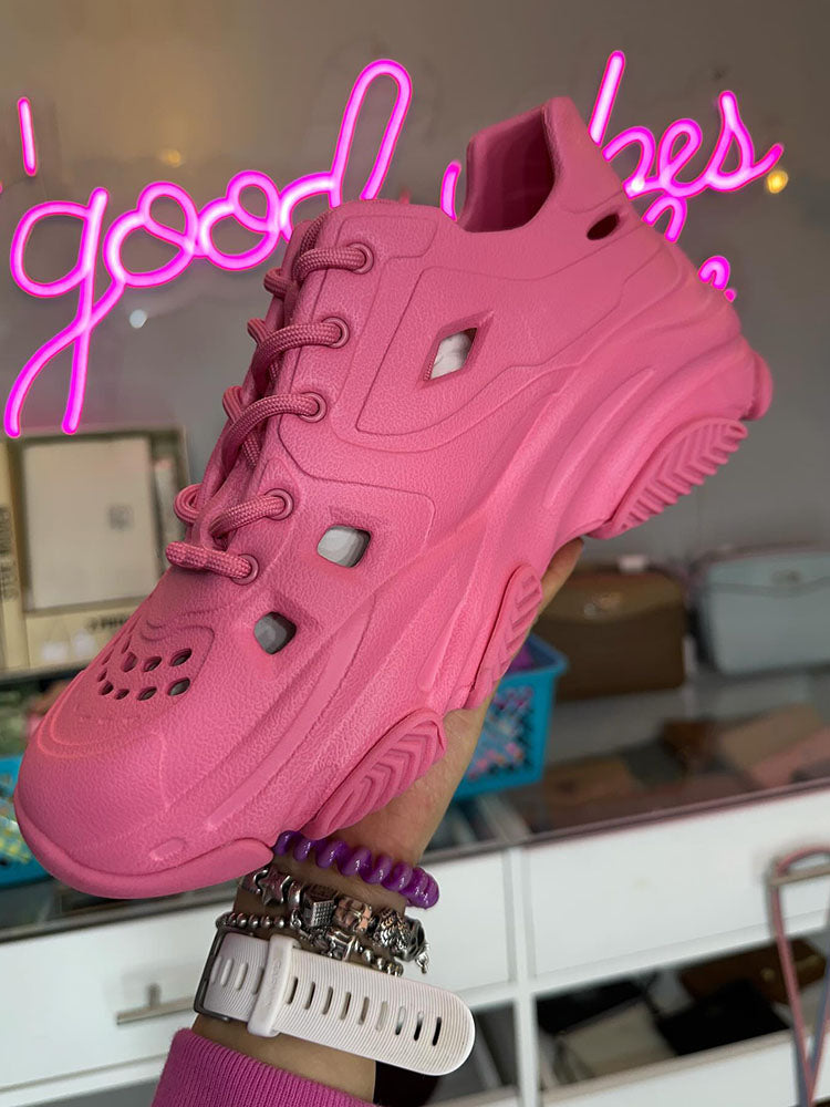 Soft EVA Lace-up Sneakers