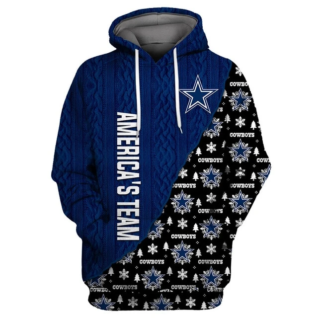 DALLAS COWBOYS 3D CHRISTMAS HOODIE ABC03