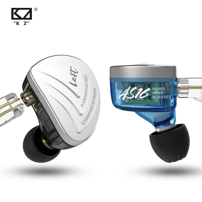 KZ AS16 - 16 Drivers IEM Earphones