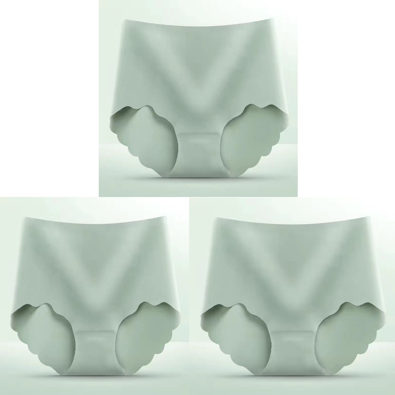 (🔥Last Day Promotion-SAVE 50% OFF)2023 New Upgrated High Waist Leak Proof No Trace Ice Silk Panty-BUY 2 SETS GET 10% OFF & FREE SHIPPING