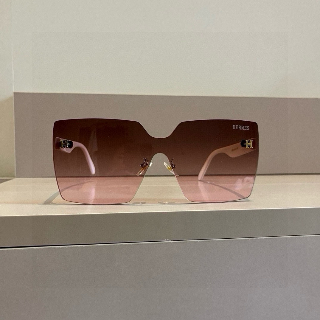 Hermes Square Frame Sunglasses