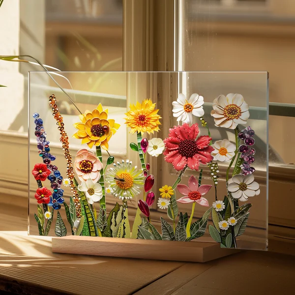 🌷🌼2024 NEW🌻🌺Painted Colorful Flower Pattern Decor💖Buy More Save More