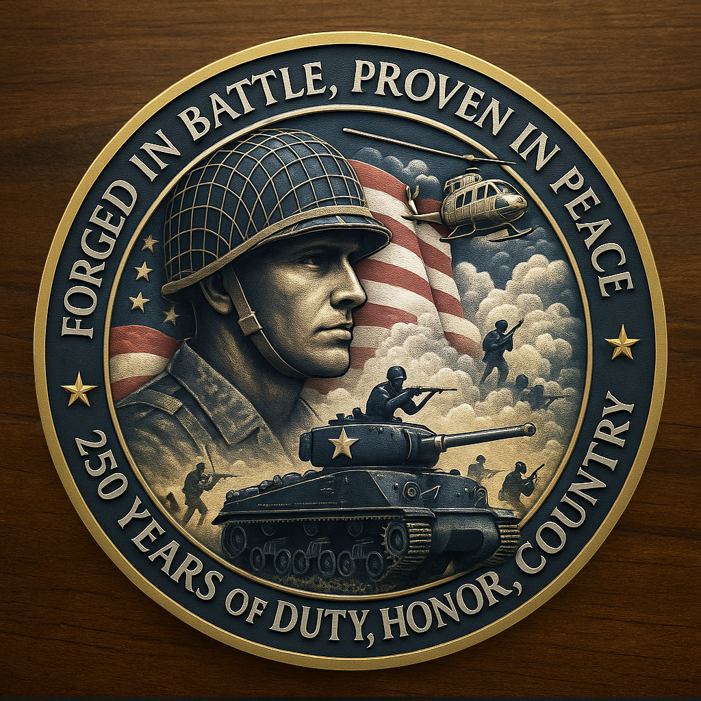 🇺🇸 United States Armed Forces 250th Anniversary Commemorative Coin